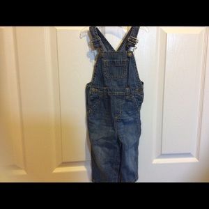 7 Pairs of Toddler Boys Overalls